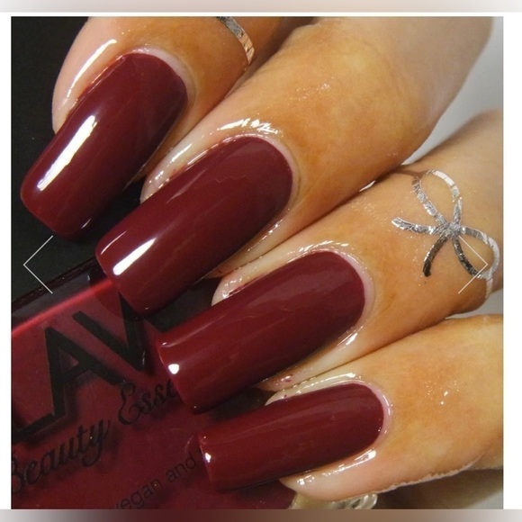 LAW BEAUTY ESSENTIAL, color:2 PM WINE VEGAN NAIL POLISH - Picture 5 of 8